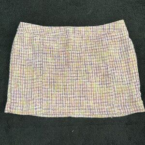 Tweed Mini Skirt